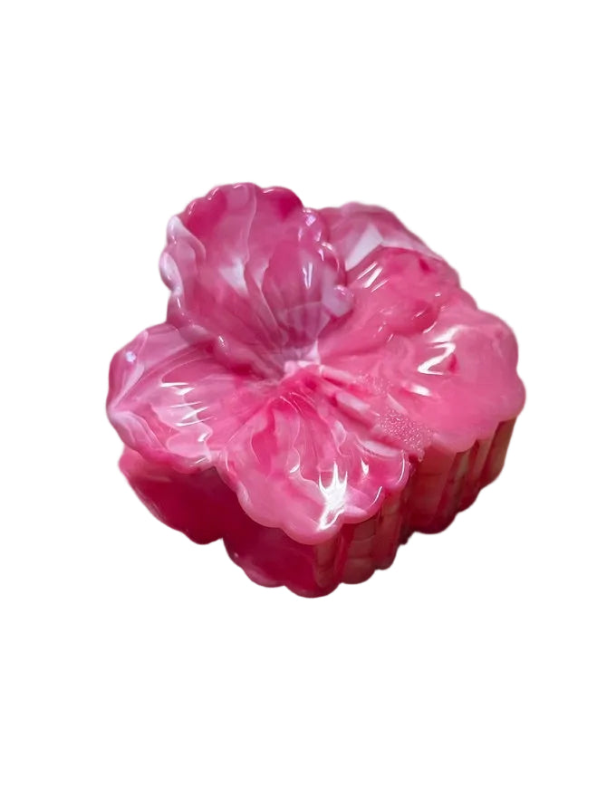 Hibiscus Claw Hair Clip