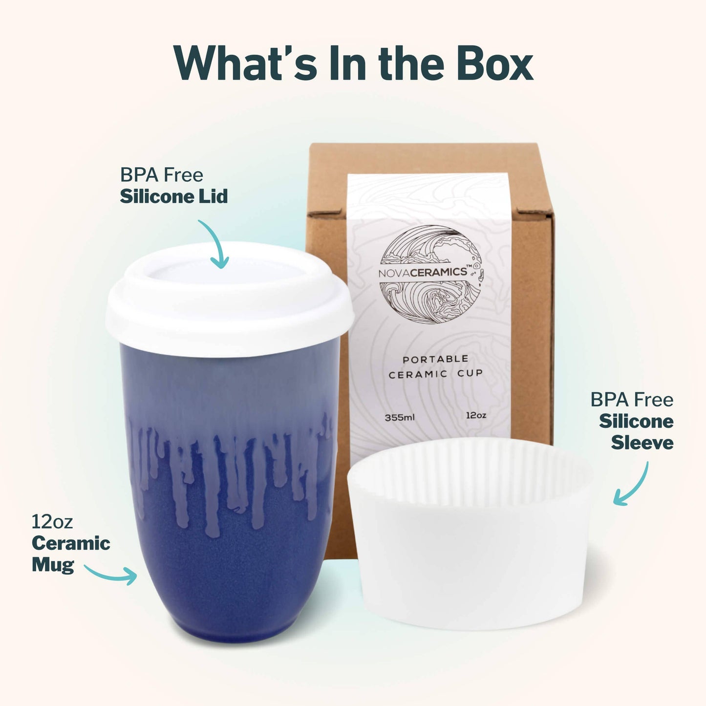 Neptune Ceramic Travel Mug