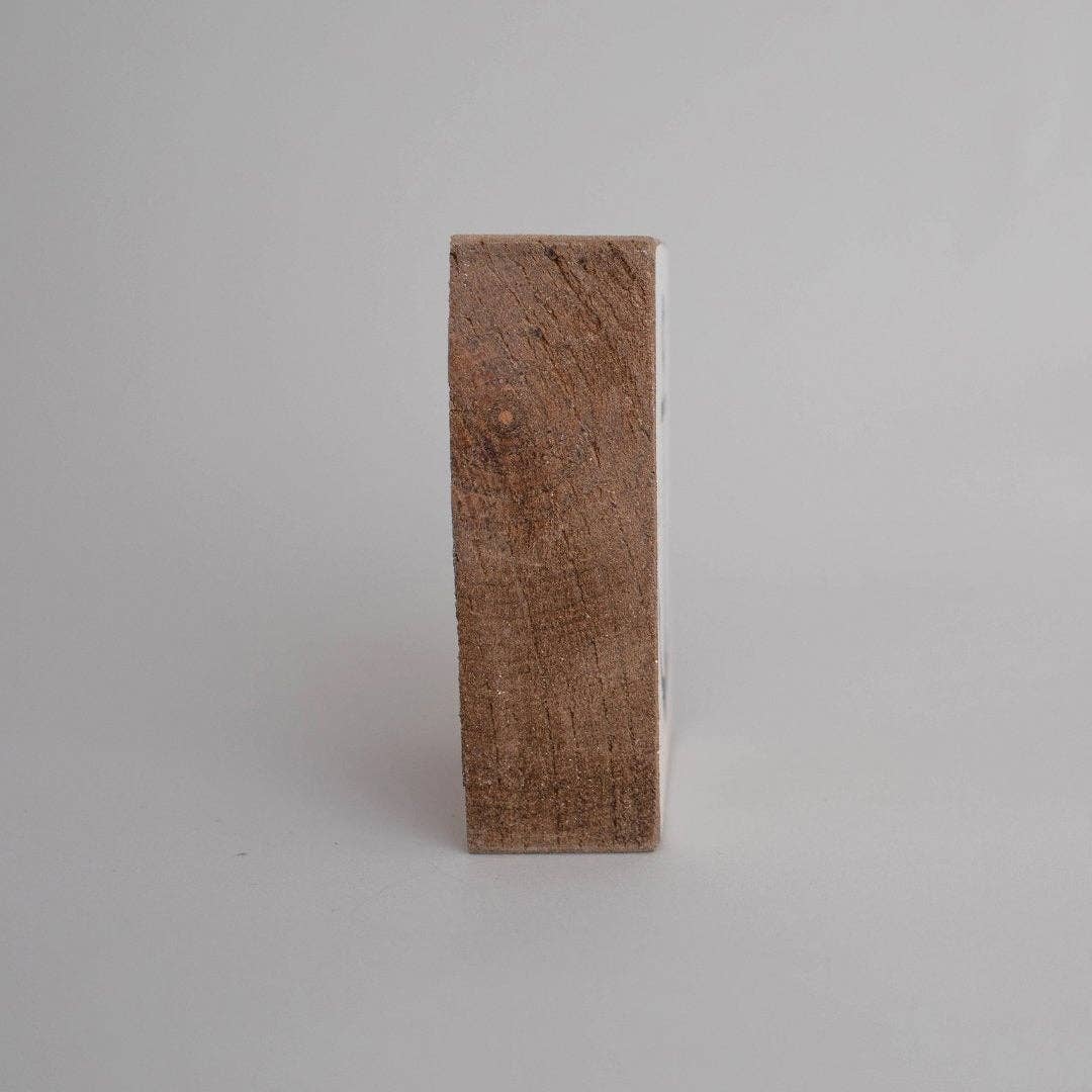 Hydrangea Flower Wooden Block