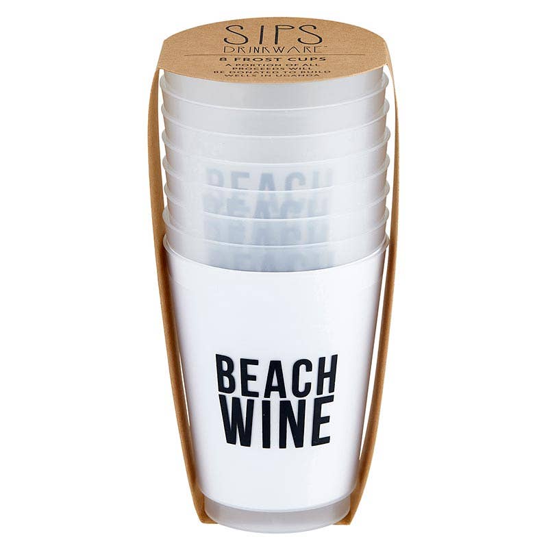 Frost Cups Pack- Beach Wine