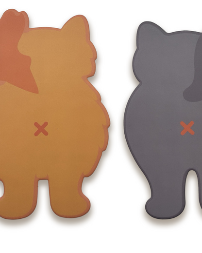 Cat Bum Coasters
