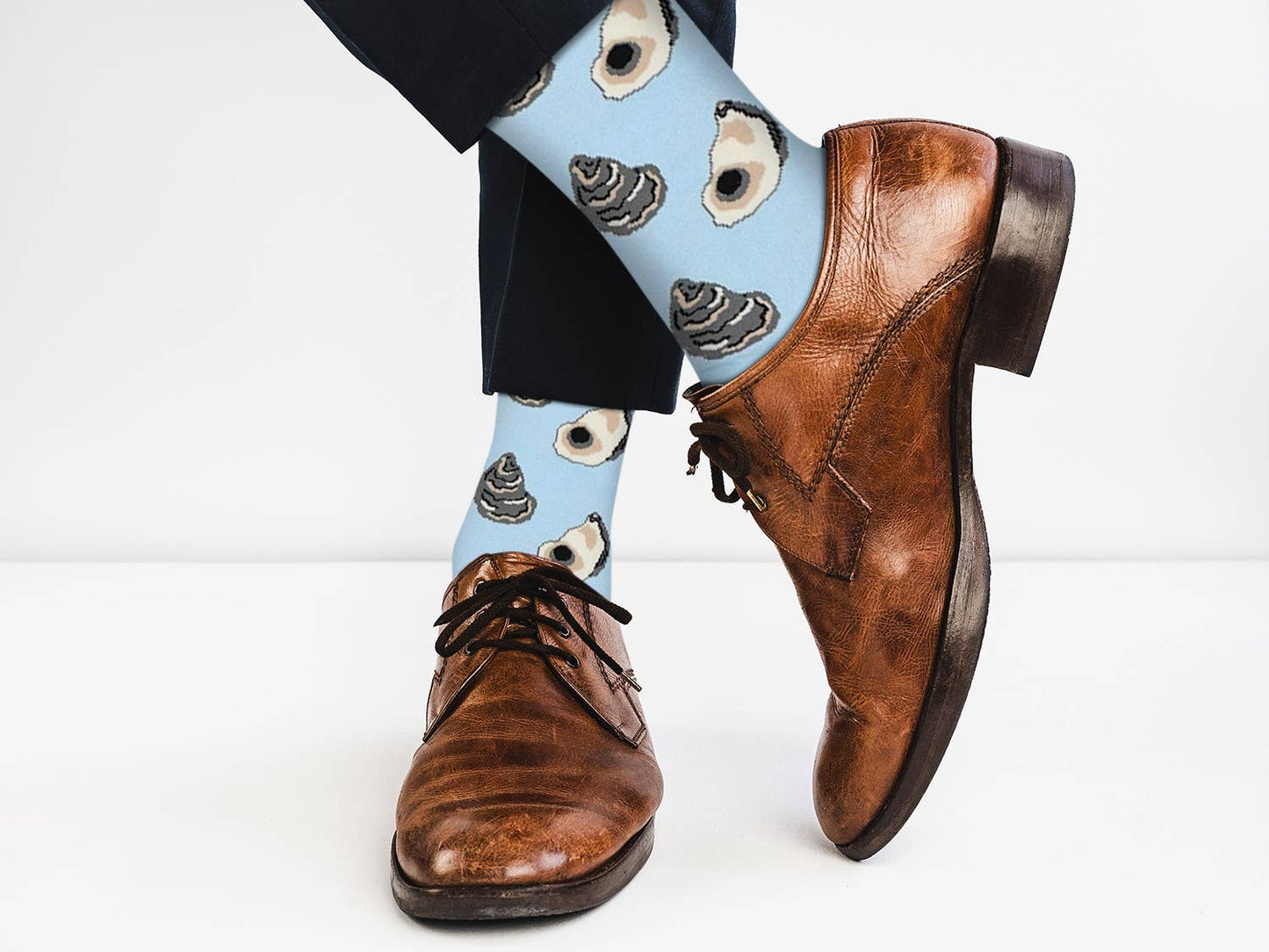 Sick Socks - Oyster - Favorite Seafood Dress Casual Socks