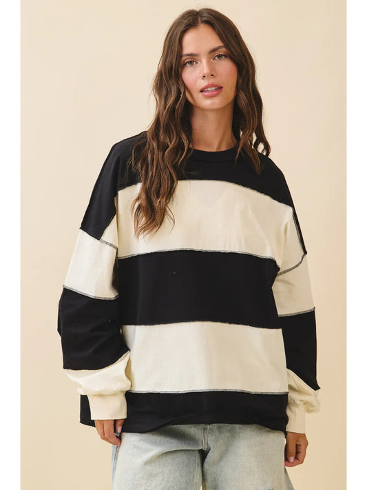 Color Block Long Sleeve