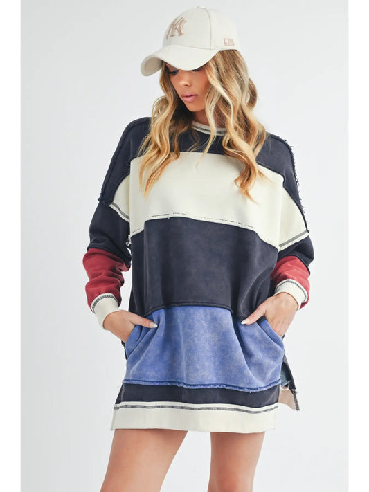 Rugby Color Block Long Sleeve