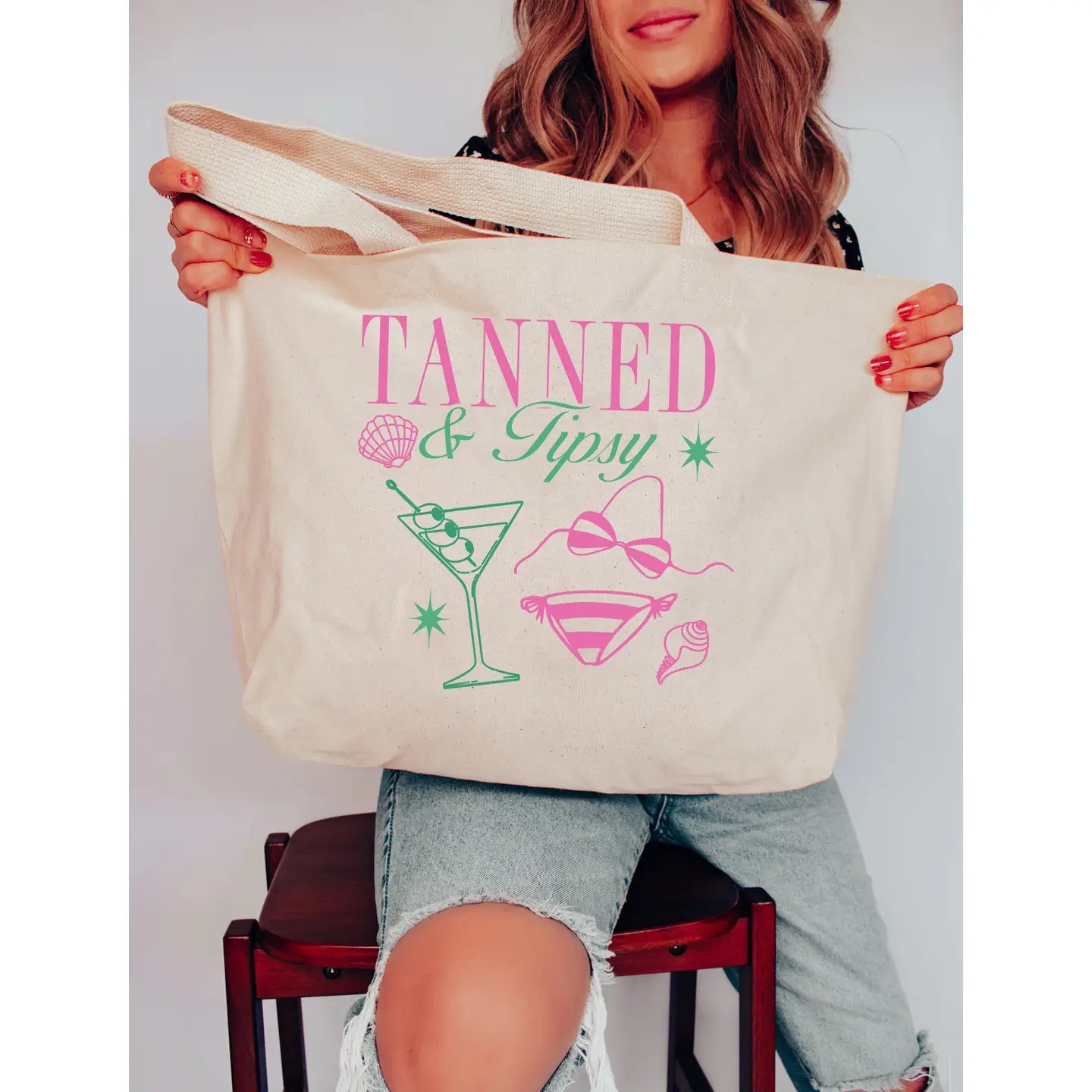 Tanned and Tipsy Tote