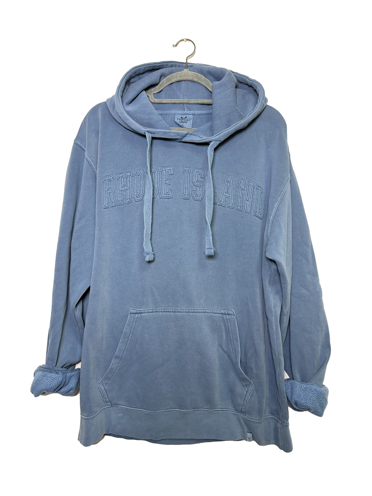 Rhode Island Blue Applique Hoodie