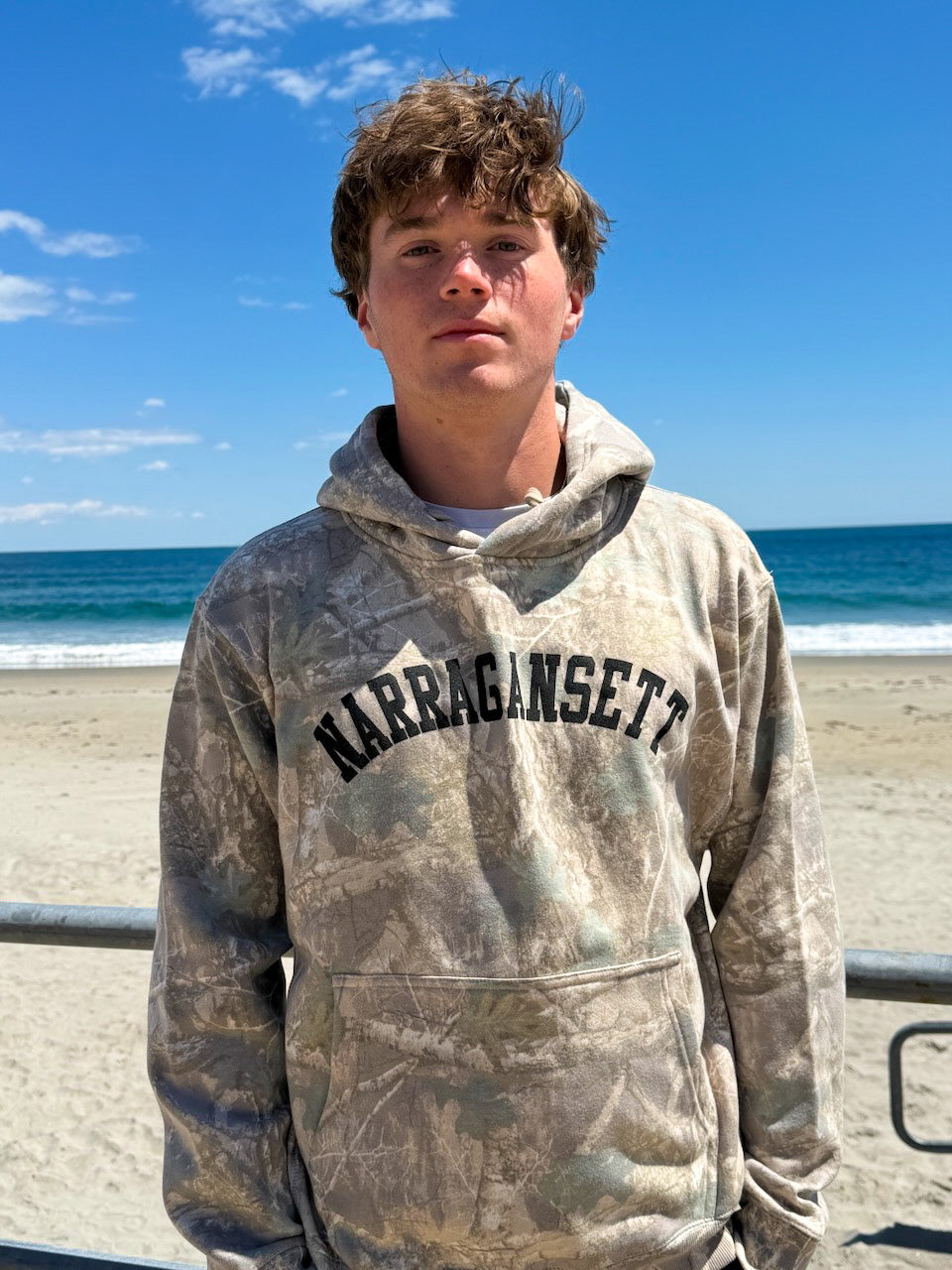 Narragansett Camo Hoodie