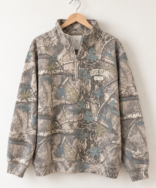 Camo Rhode Island 1/4 Zip
