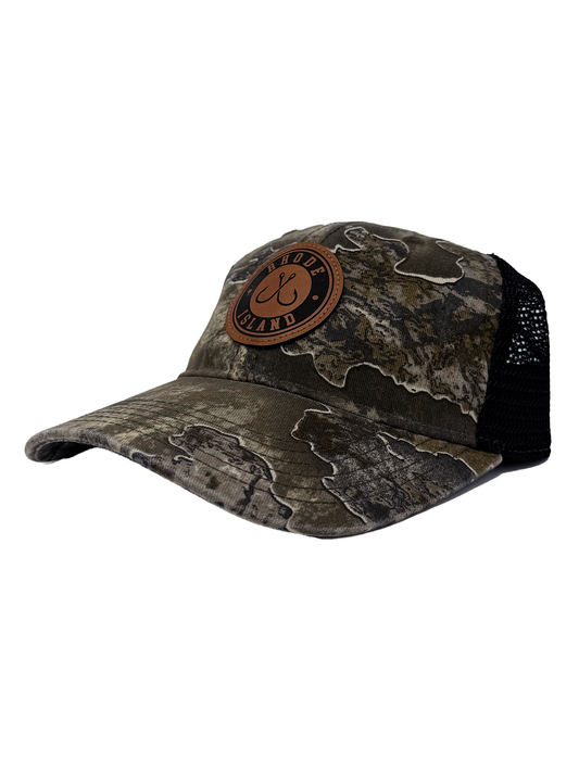 Rhode Island Camo Fishing Hat