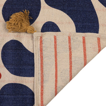 Two-Sided Recycled Cotton Throw