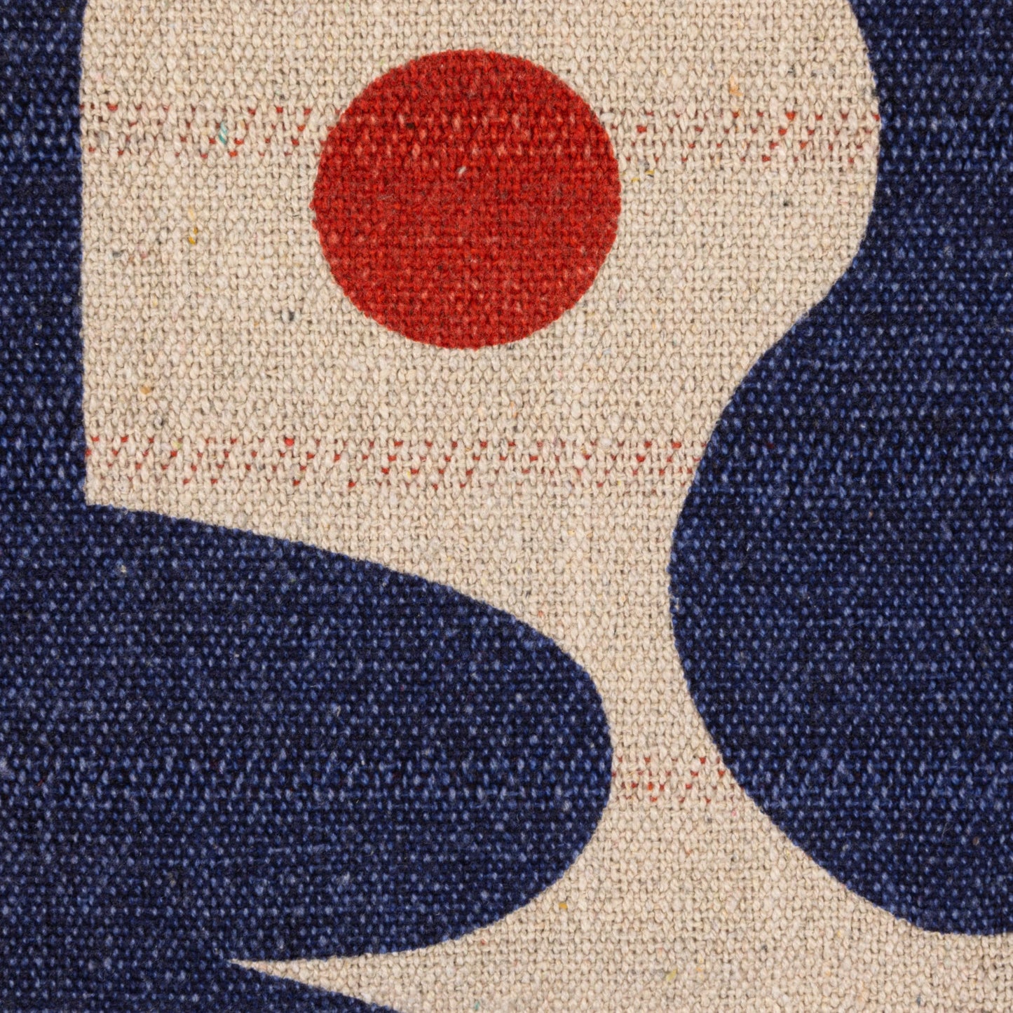 Two-Sided Recycled Cotton Throw