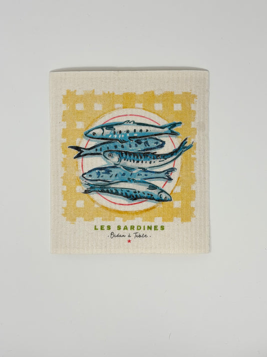 Sardine Swedish Dish Cloth