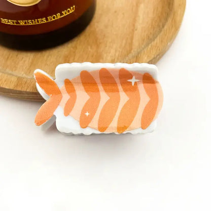 Shrimp Sushi Hair Clip