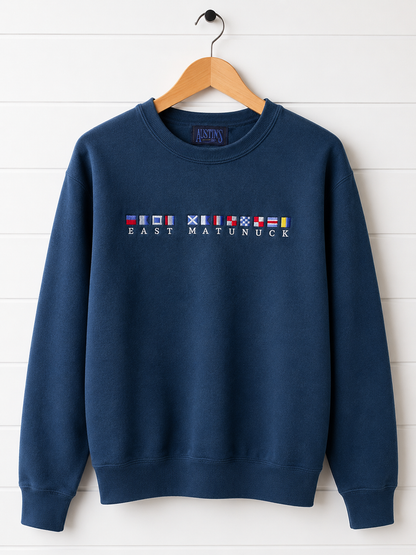 East Matunuck Signal Flag Sweatshirt