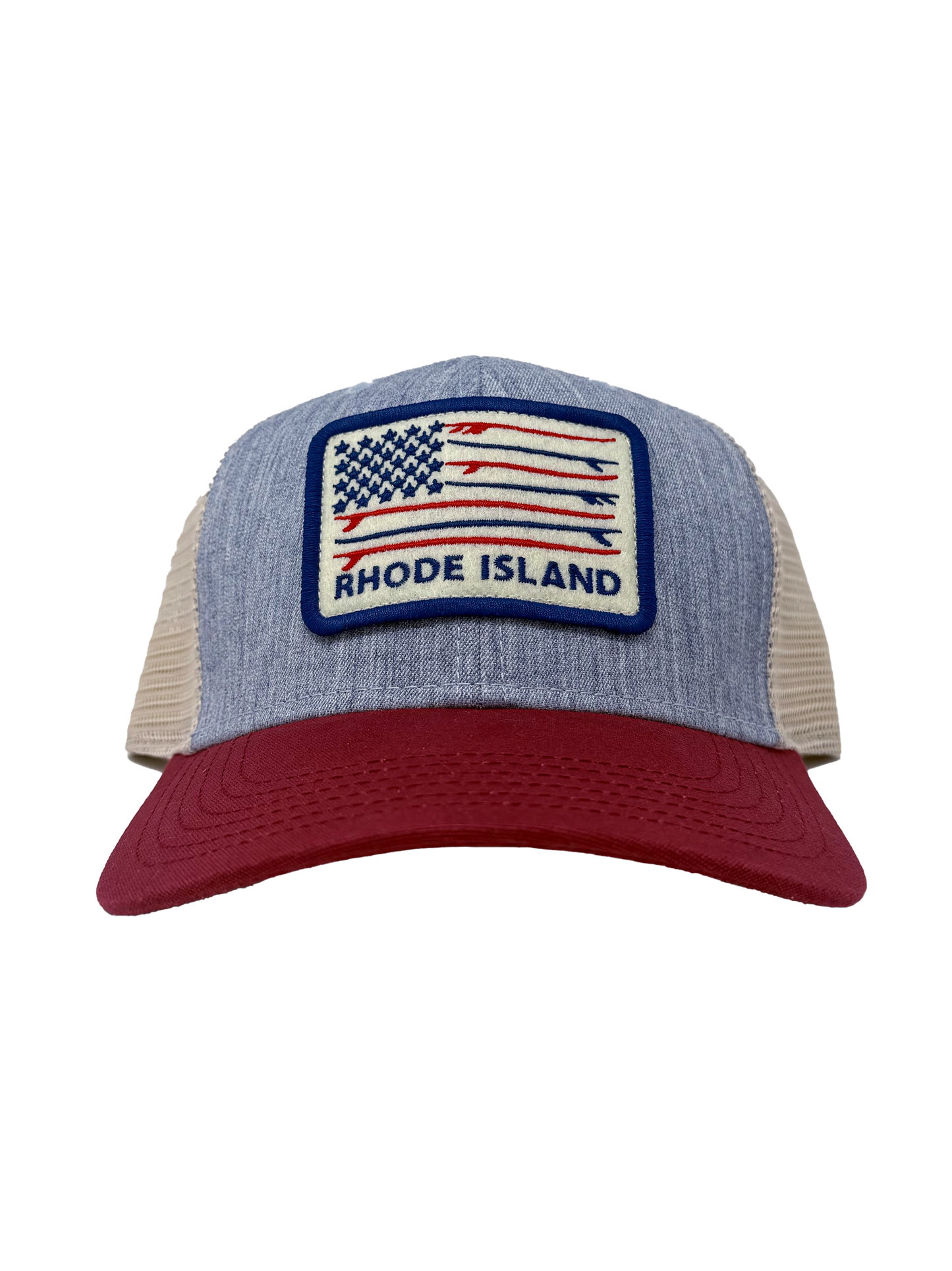 RI Surf Flag- Mesh Hat