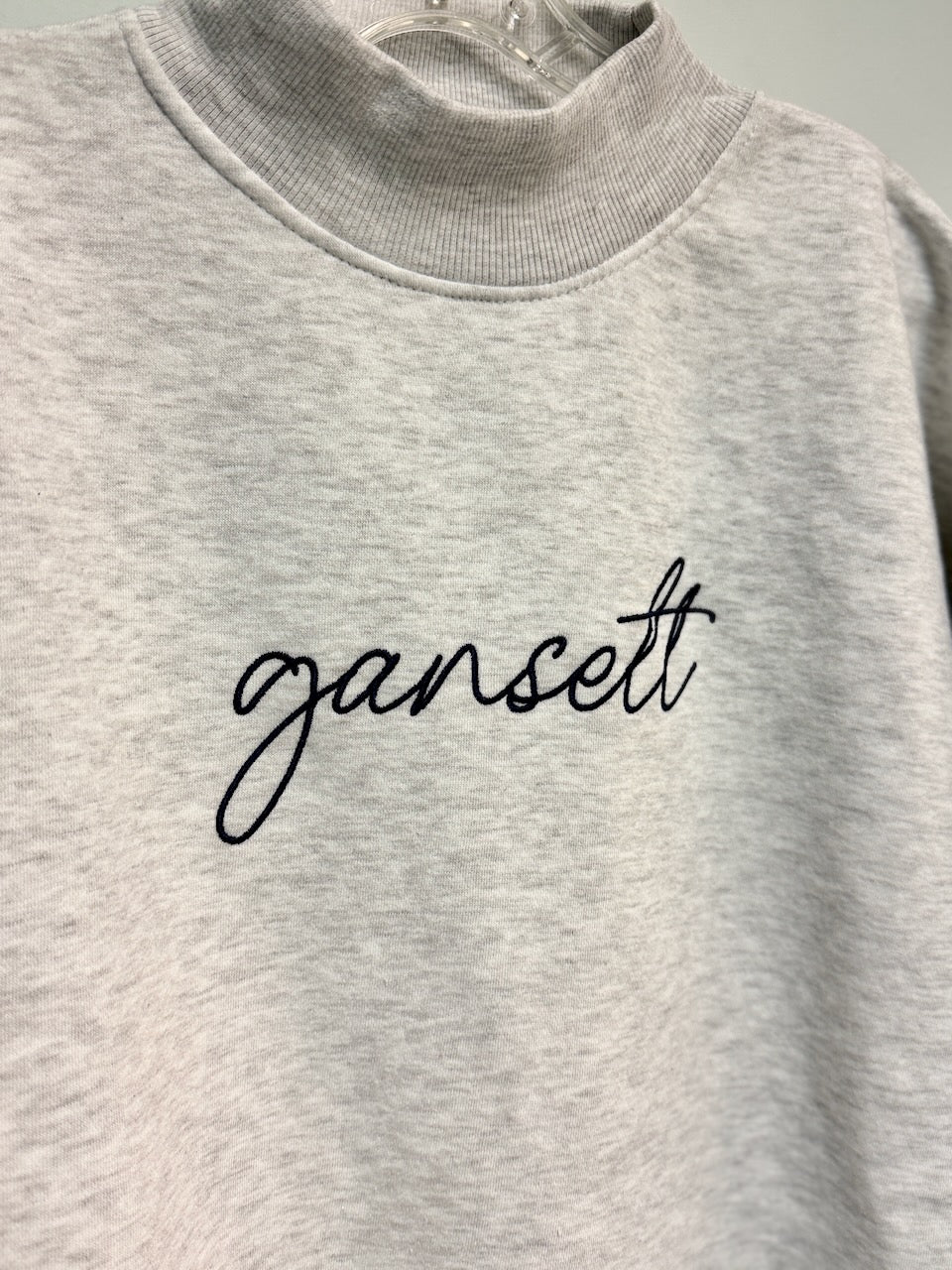 Gansett Mockneck- Grey