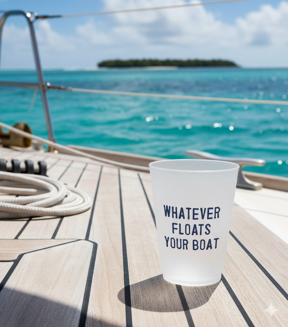 Frost Cups Pack - Whatever Floats your Boat