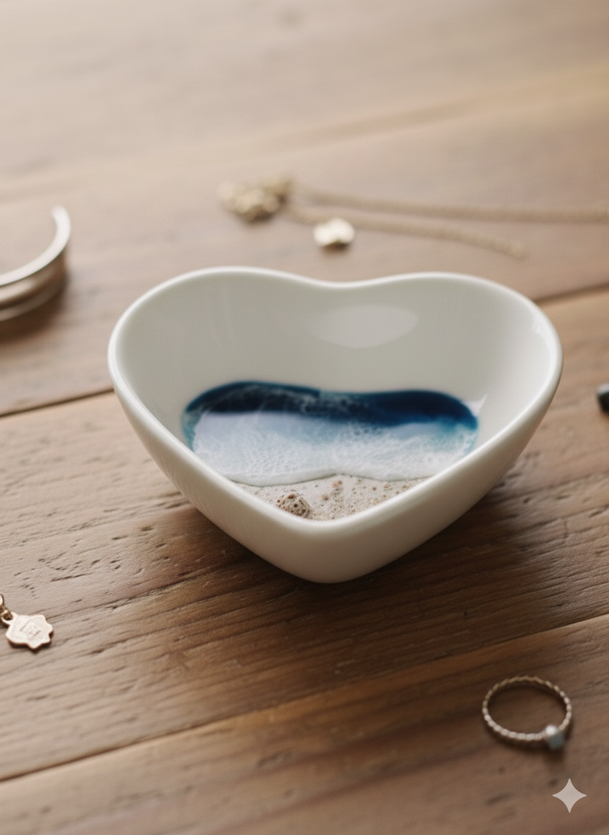 Shoreline Trinket Dish - Heart