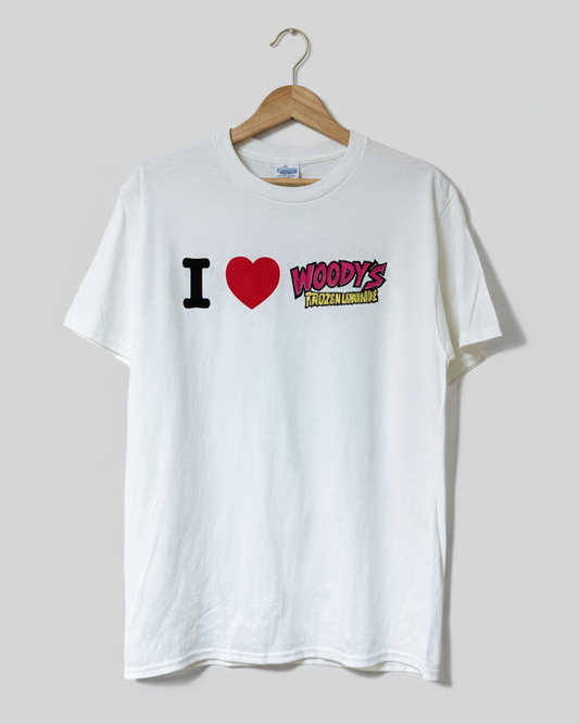 Woody's Lemonade White Tee
