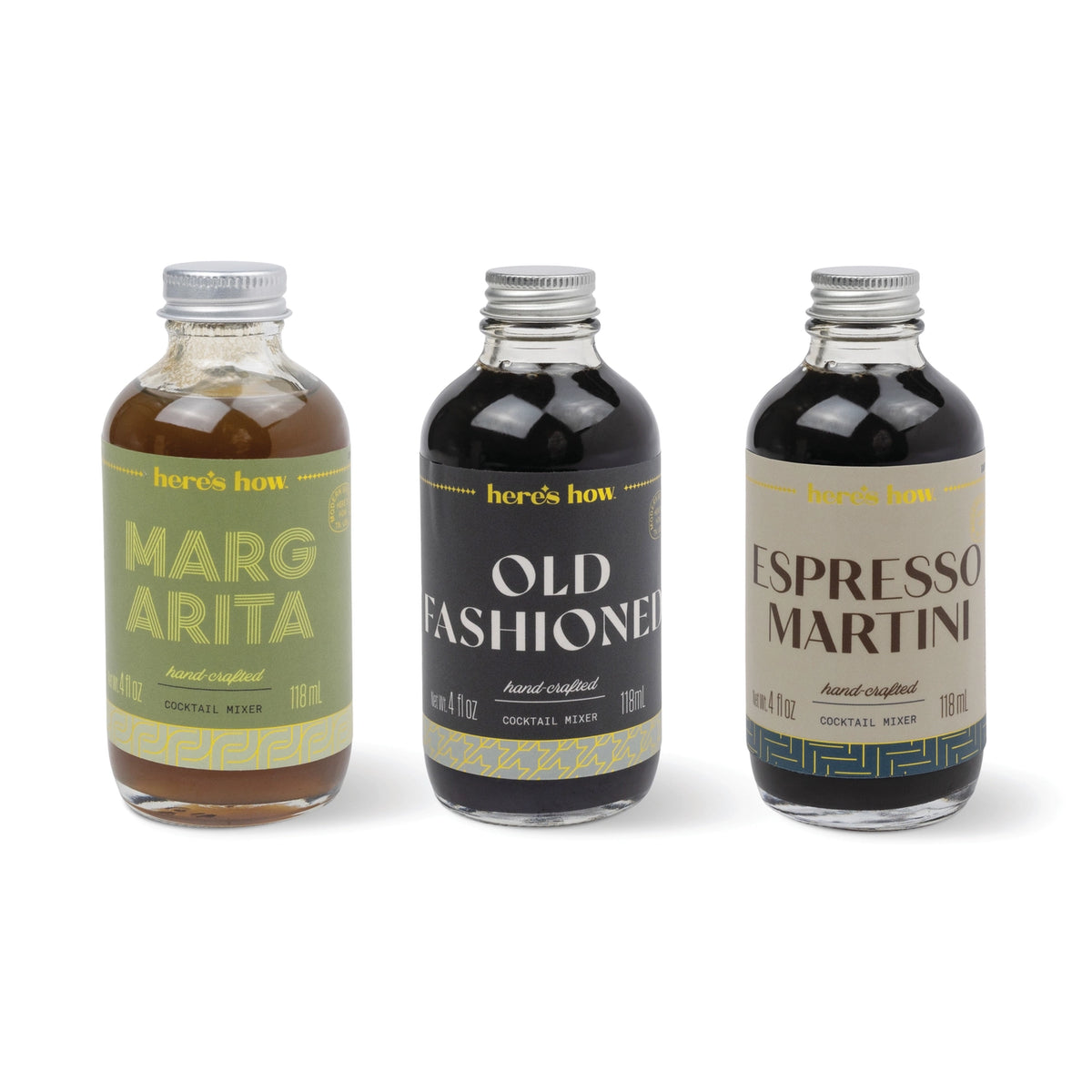 Classic Mini Cocktail Mixers