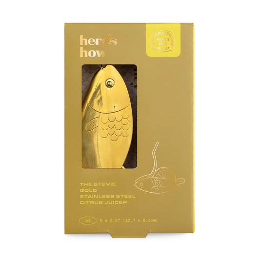 Golden Stevie Fish Citrus Juicer