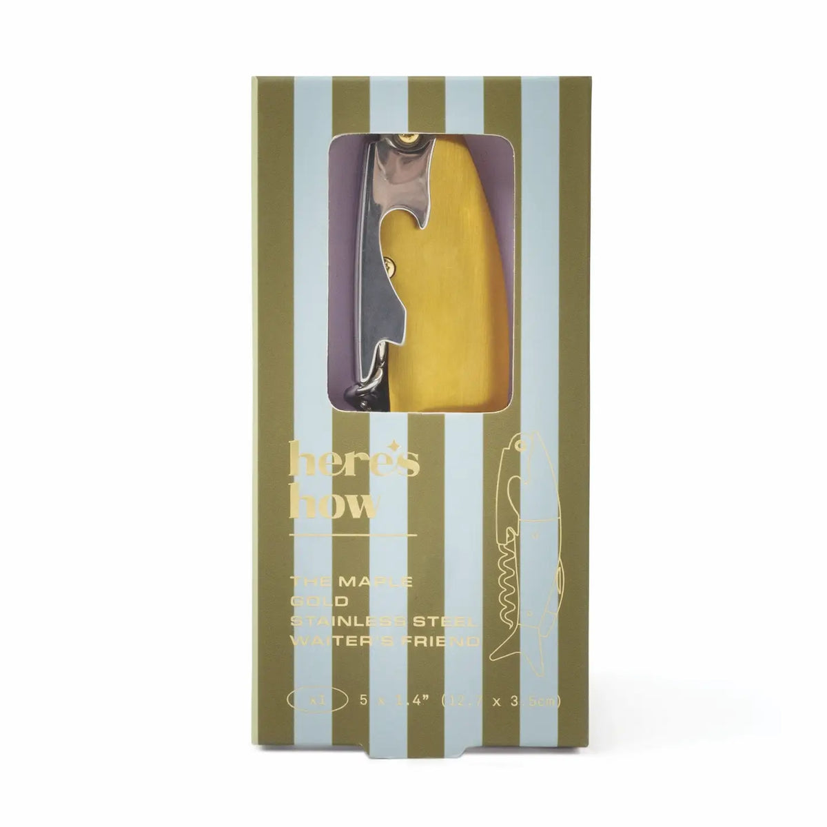 Golden Fish Wine Opener
