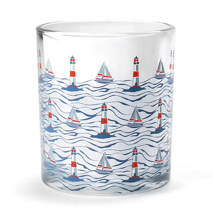 Sailboat Tumbler Glass