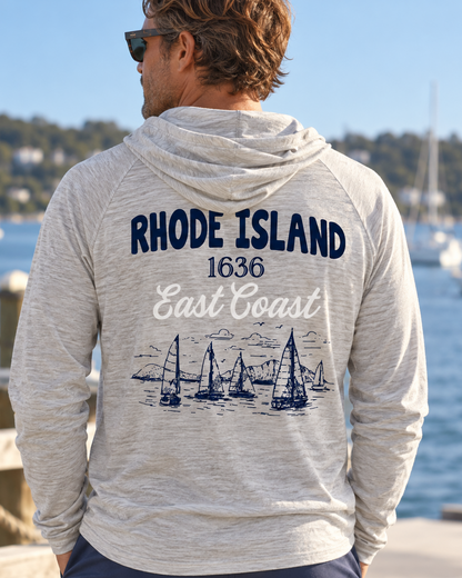 Hooded Sailing Long Sleeve Tee