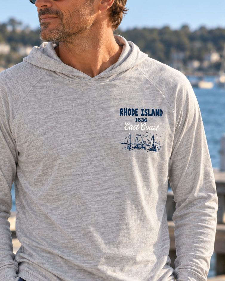 Hooded Sailing Long Sleeve Tee