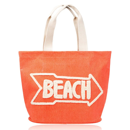 Beach Sign Tote Bag