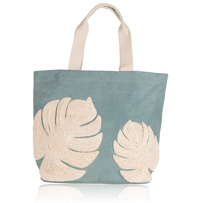 Monstera Leaf Tote Bag