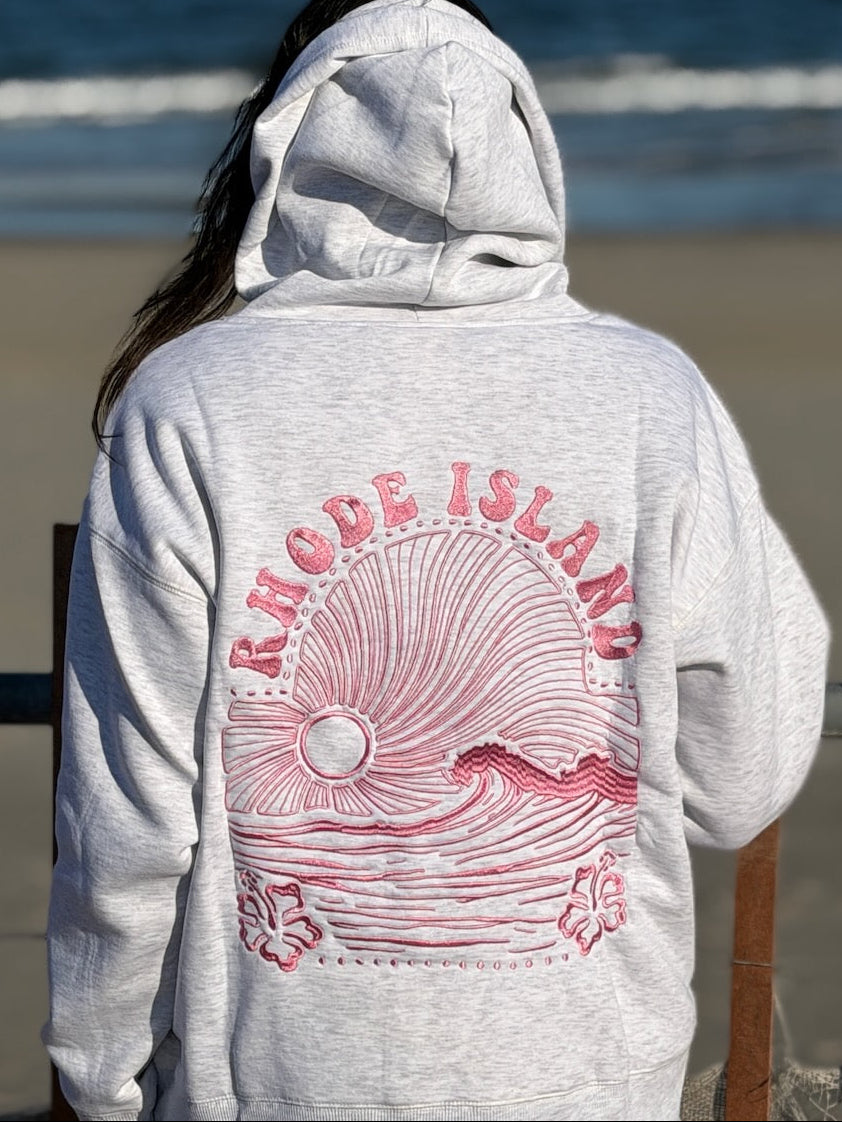 Embroidered Sunrise Hoodie