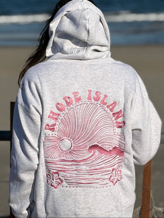 Embroidered Sunrise Hoodie