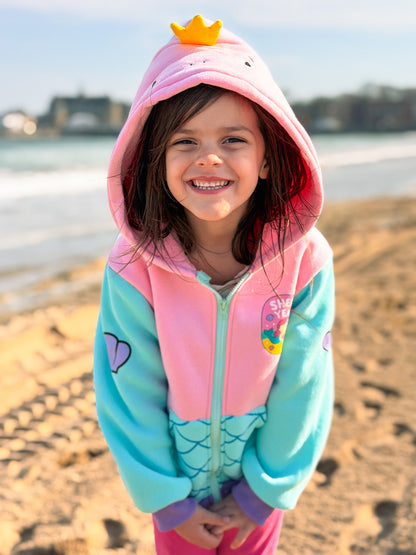 Mermaid Pouch Zip Up