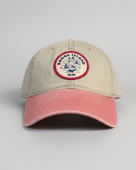 Coastal Icons Hat- Coral