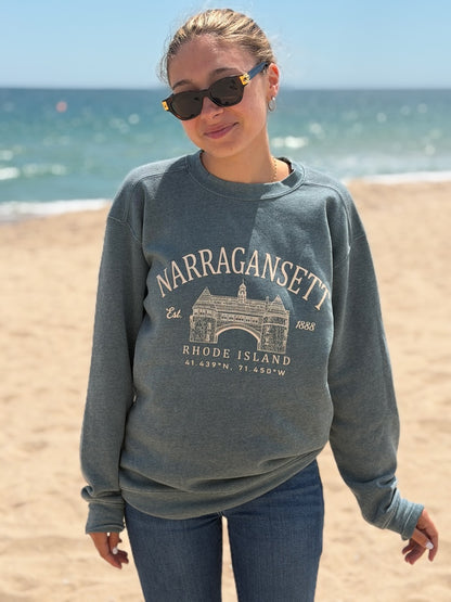 Narragansett Towers Burnout Sweatshirt
