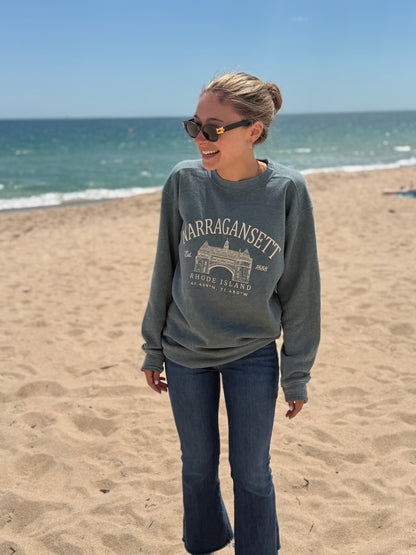Narragansett Towers Burnout Sweatshirt