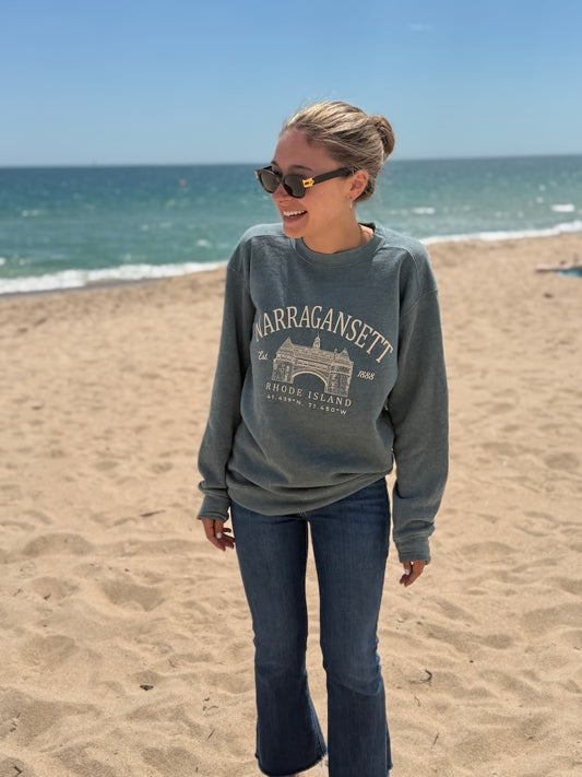 Narragansett Towers Burnout Sweatshirt