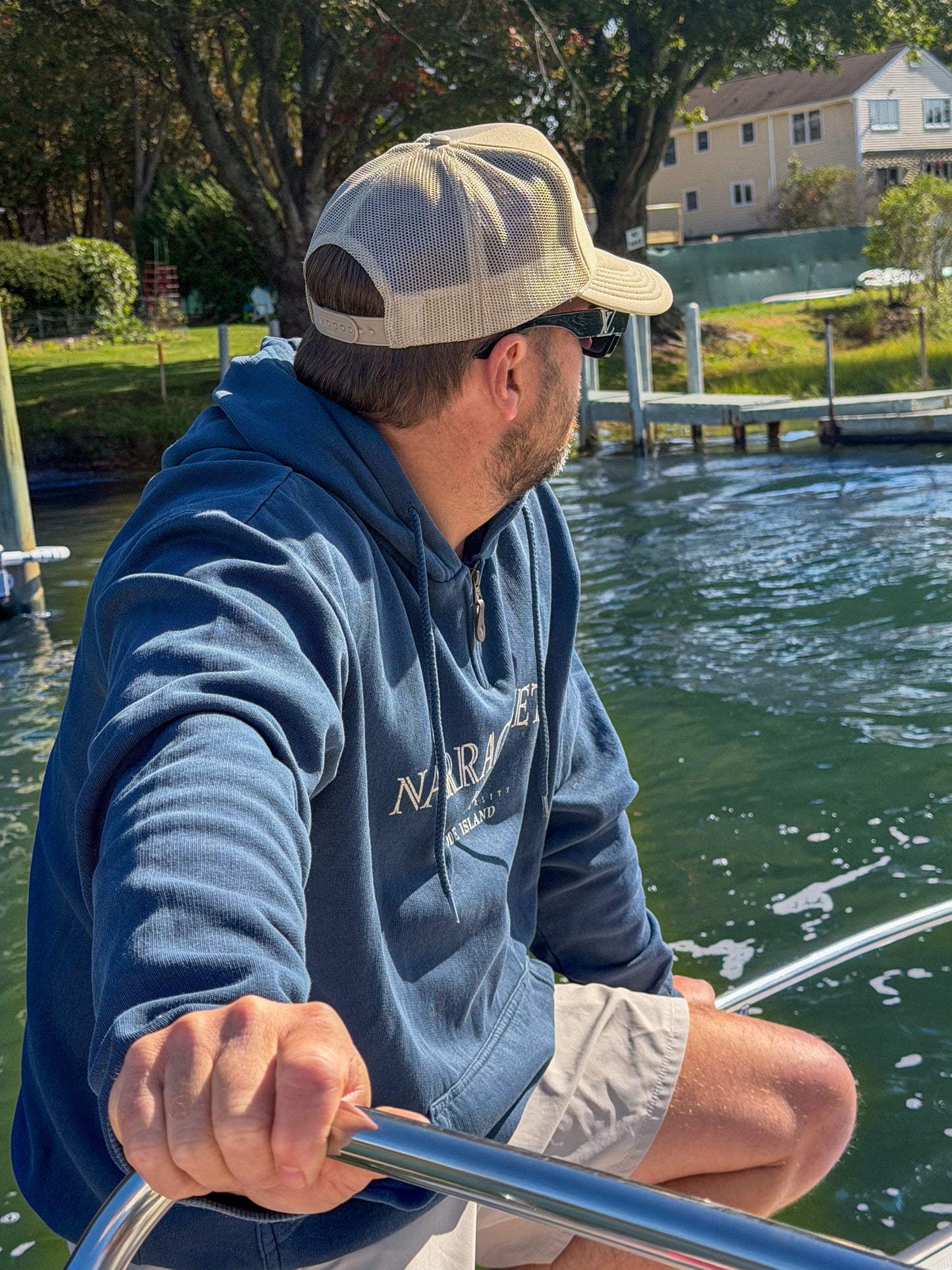 Narragansett Oar 1/4 Zip- Pullover