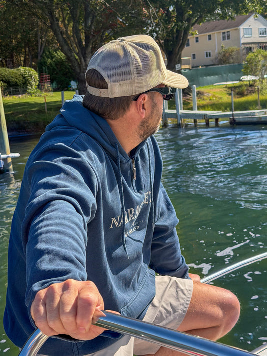 Narragansett Oar 1/4 Zip- Pullover