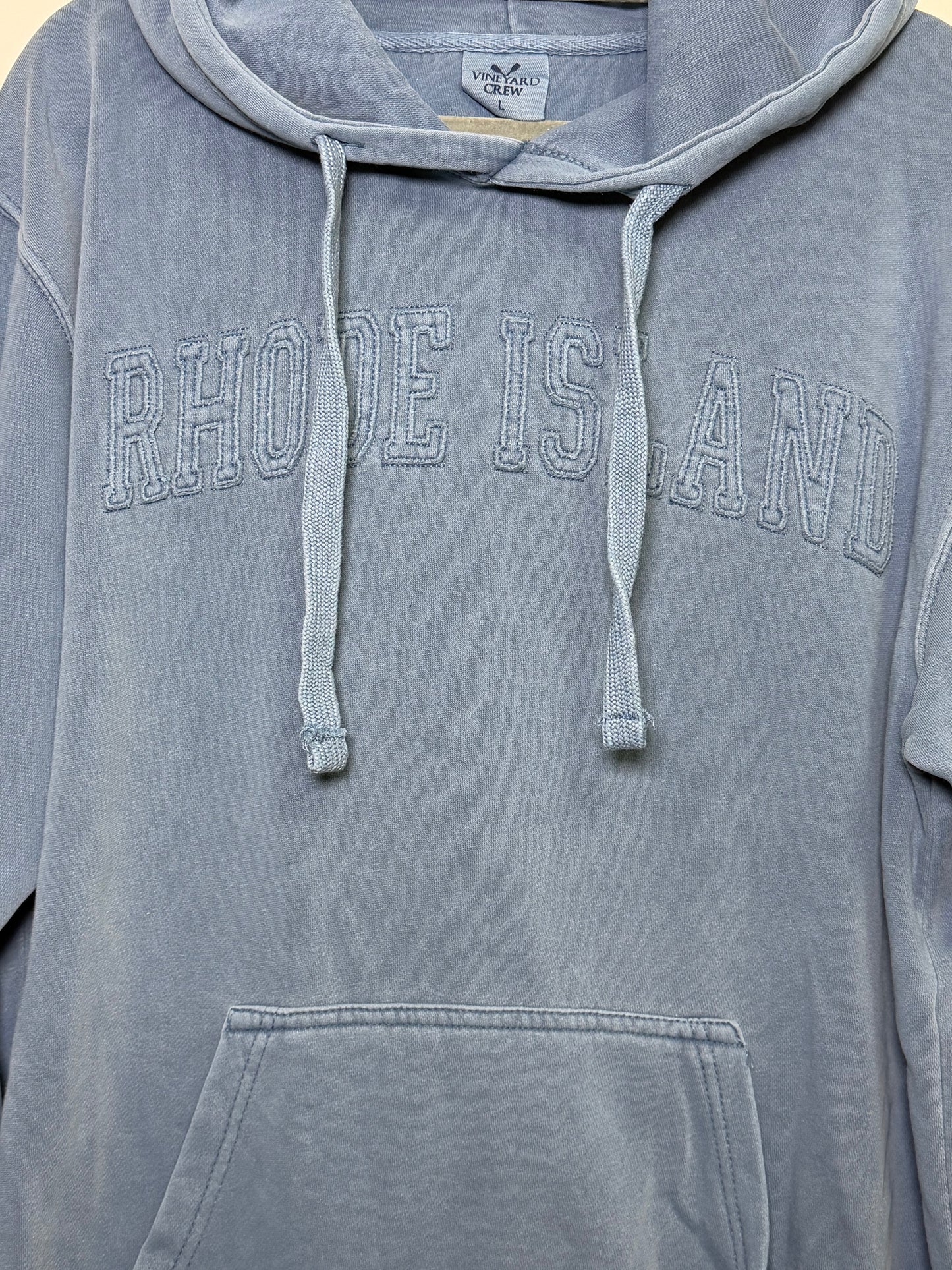 Rhode Island Blue Applique Hoodie