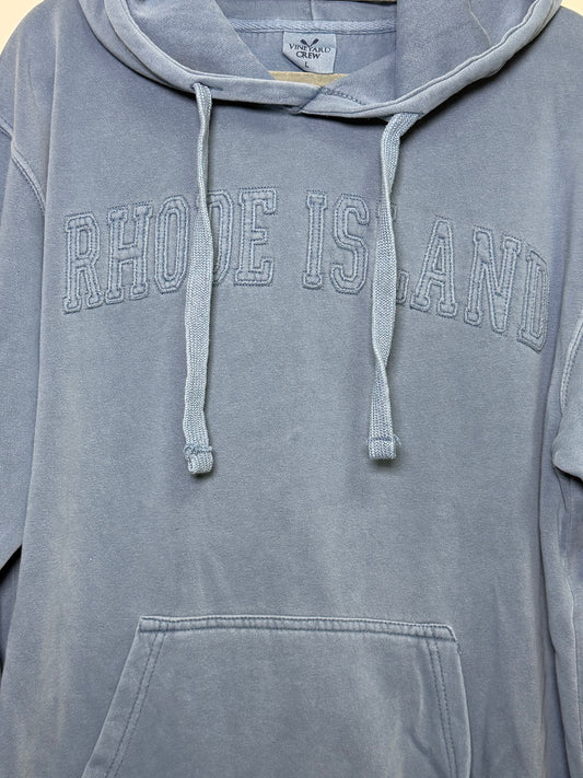 Rhode Island Blue Applique Hoodie