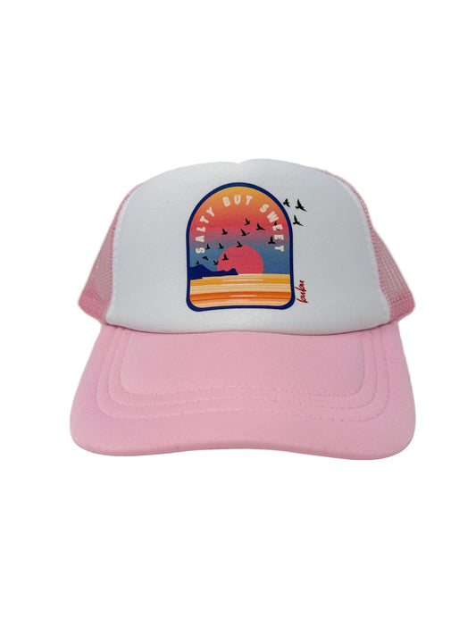 Salty But Sweet Kids Trucker Hat