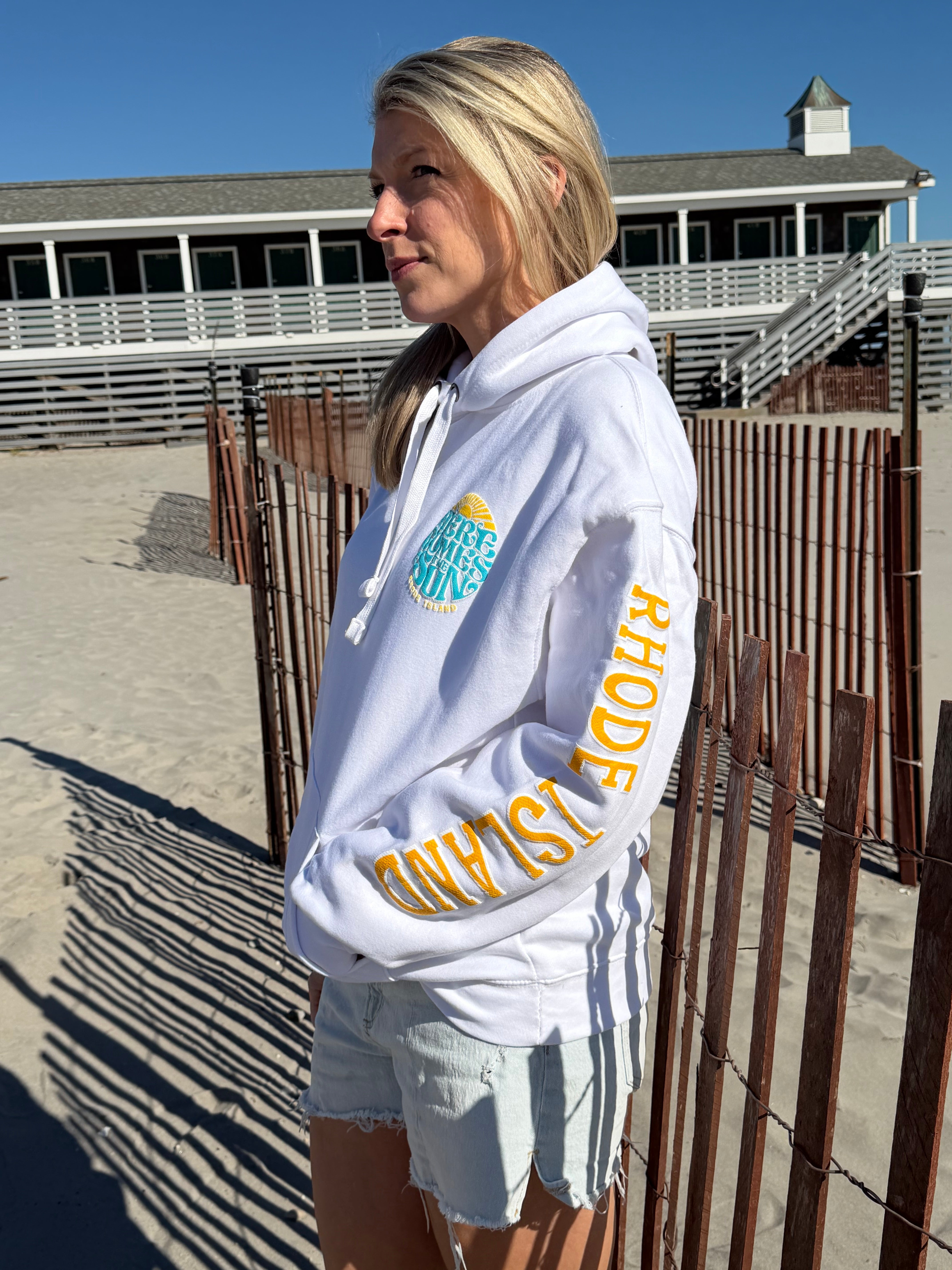Here Comes The Sun Hoodie – Gansett Outfitters