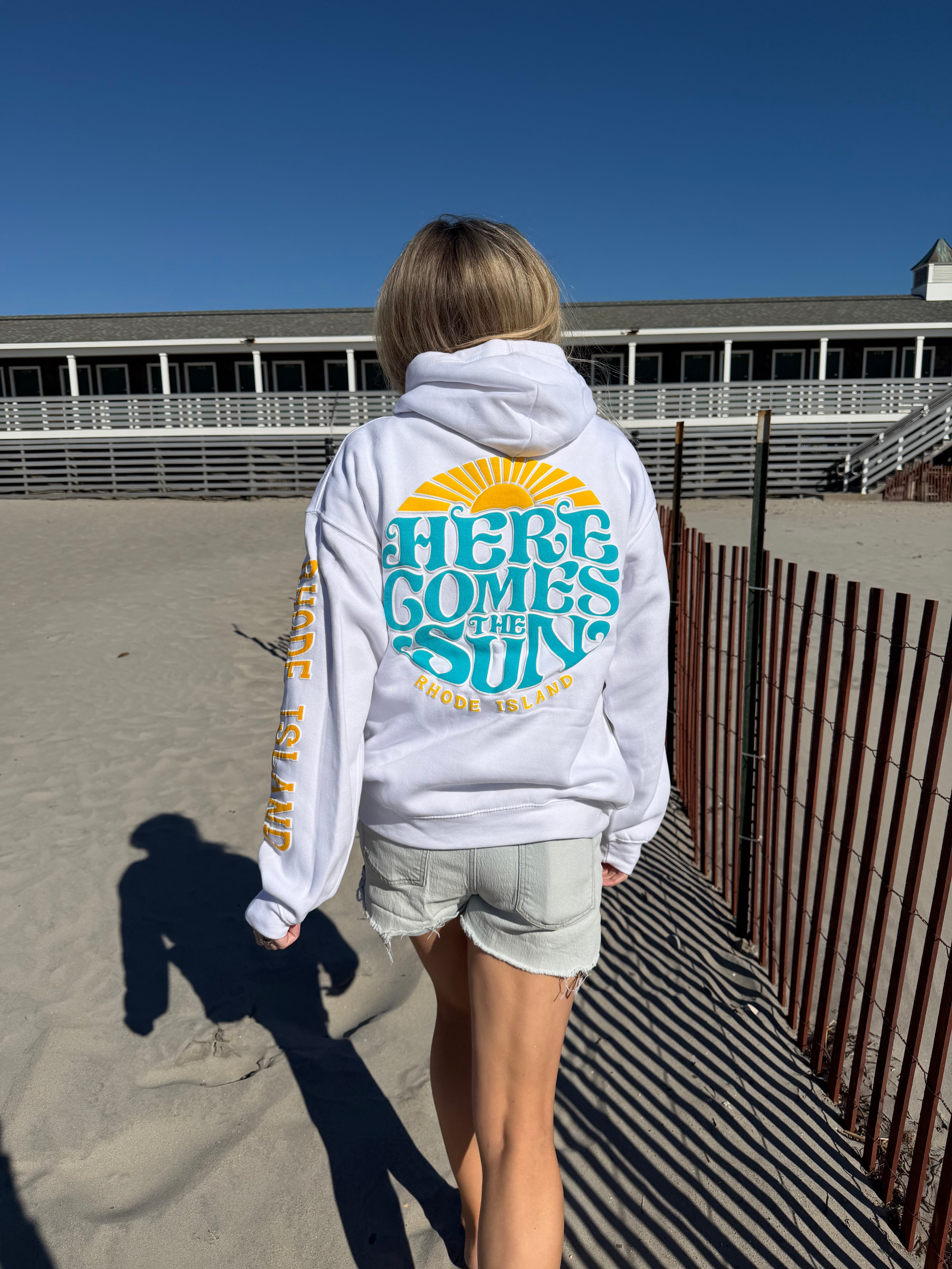 Here Comes The Sun Hoodie – Gansett Outfitters
