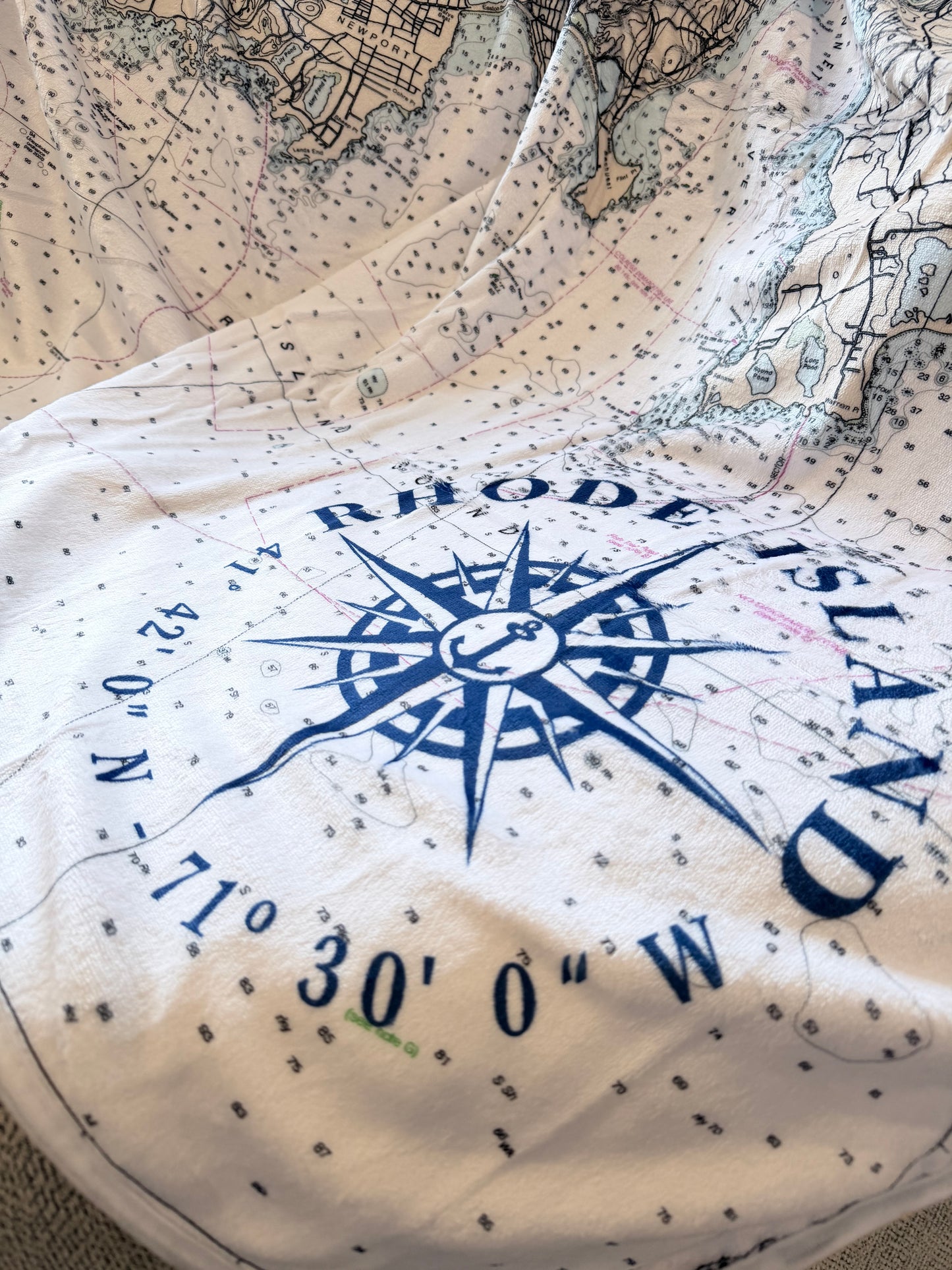 Narragansett Bay Throw Blanket
