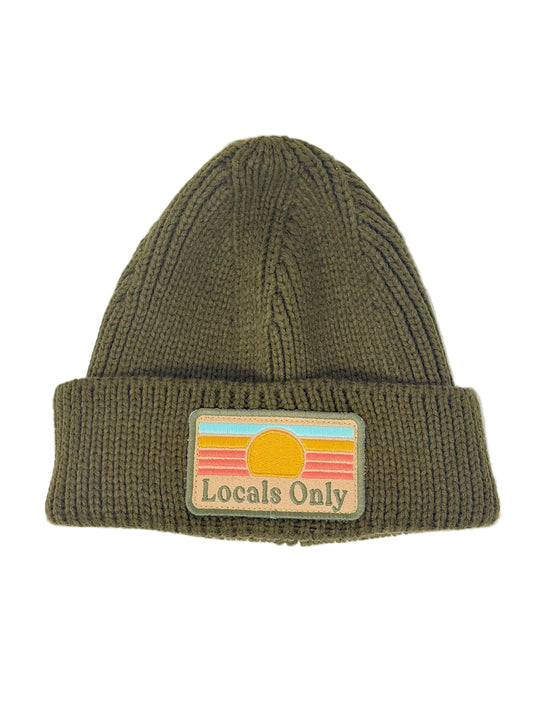 Locals Only Beanie- Green