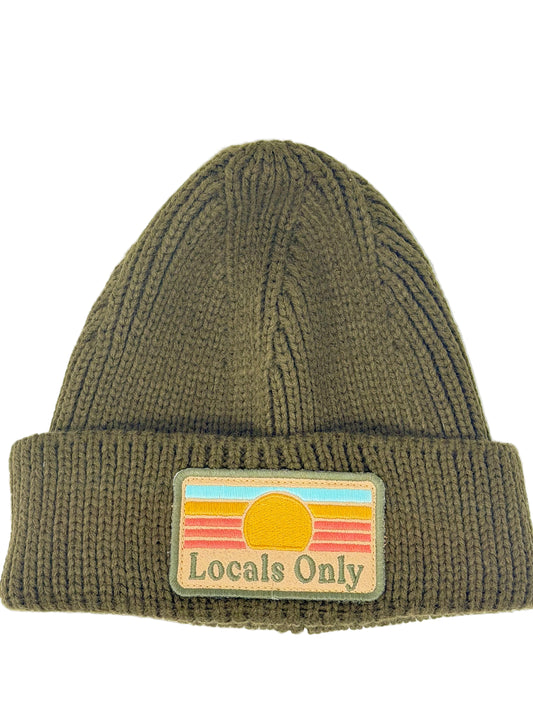 Locals Only Beanie- Green