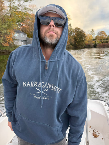 Narragansett Oar 1/4 Zip- Pullover