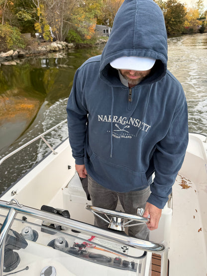 Narragansett Oar 1/4 Zip- Pullover